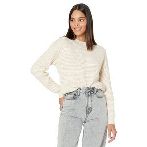 line and dot Abby Sweater Natural LG
